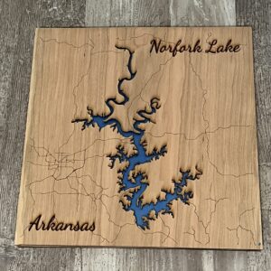 Custom Lake Wood Maps