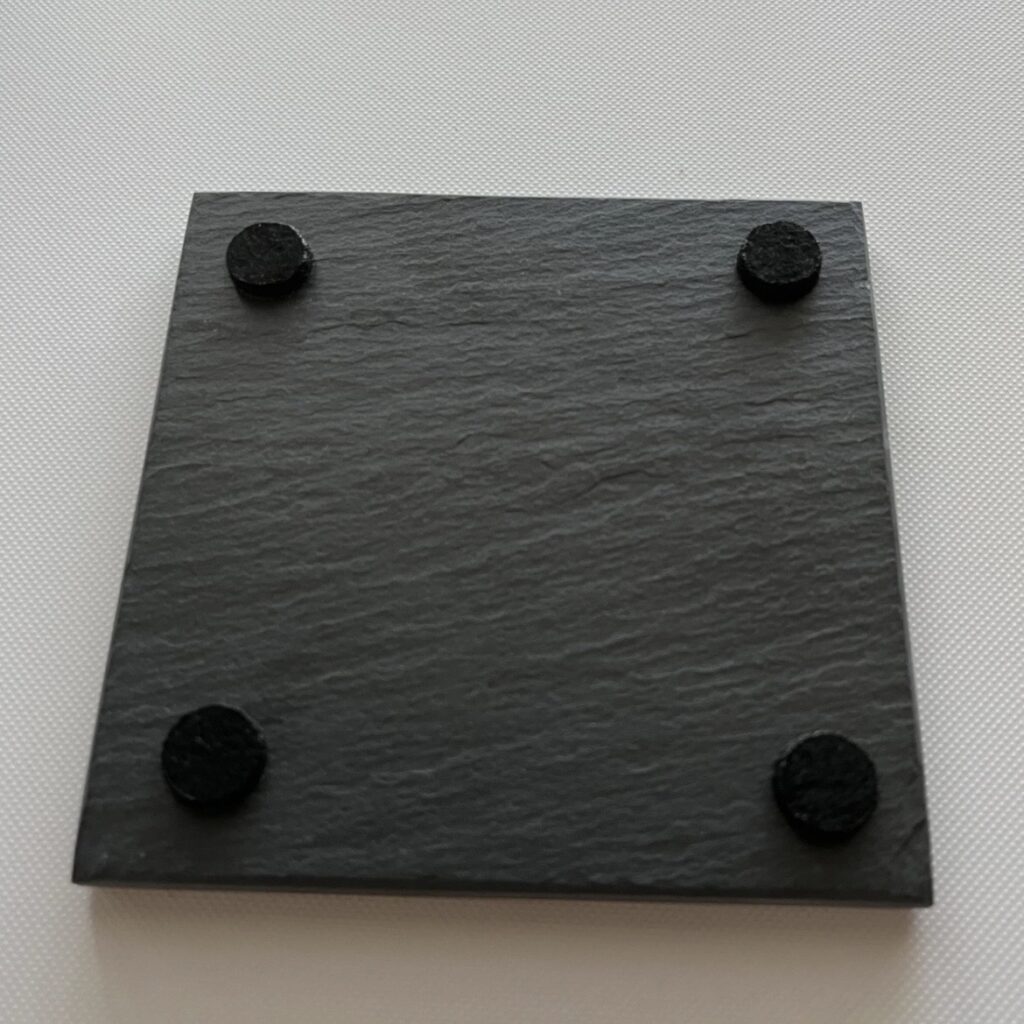 Beaver Lake, Arkansas Laser Engraved Slate Coasters Set of 4
